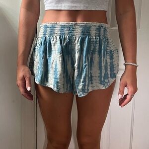 Tie Dye Flowy Shorts